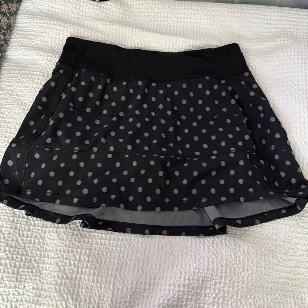 Black Polka Dot Skirt